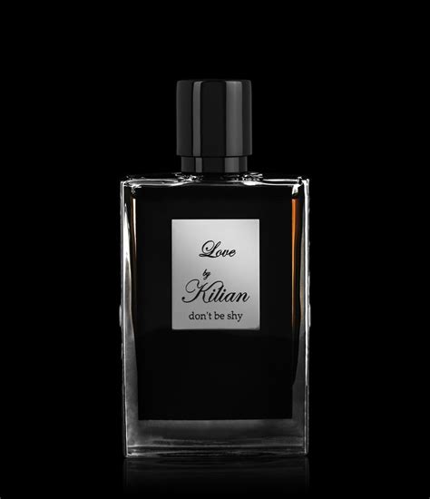 love don't be shy black bottle